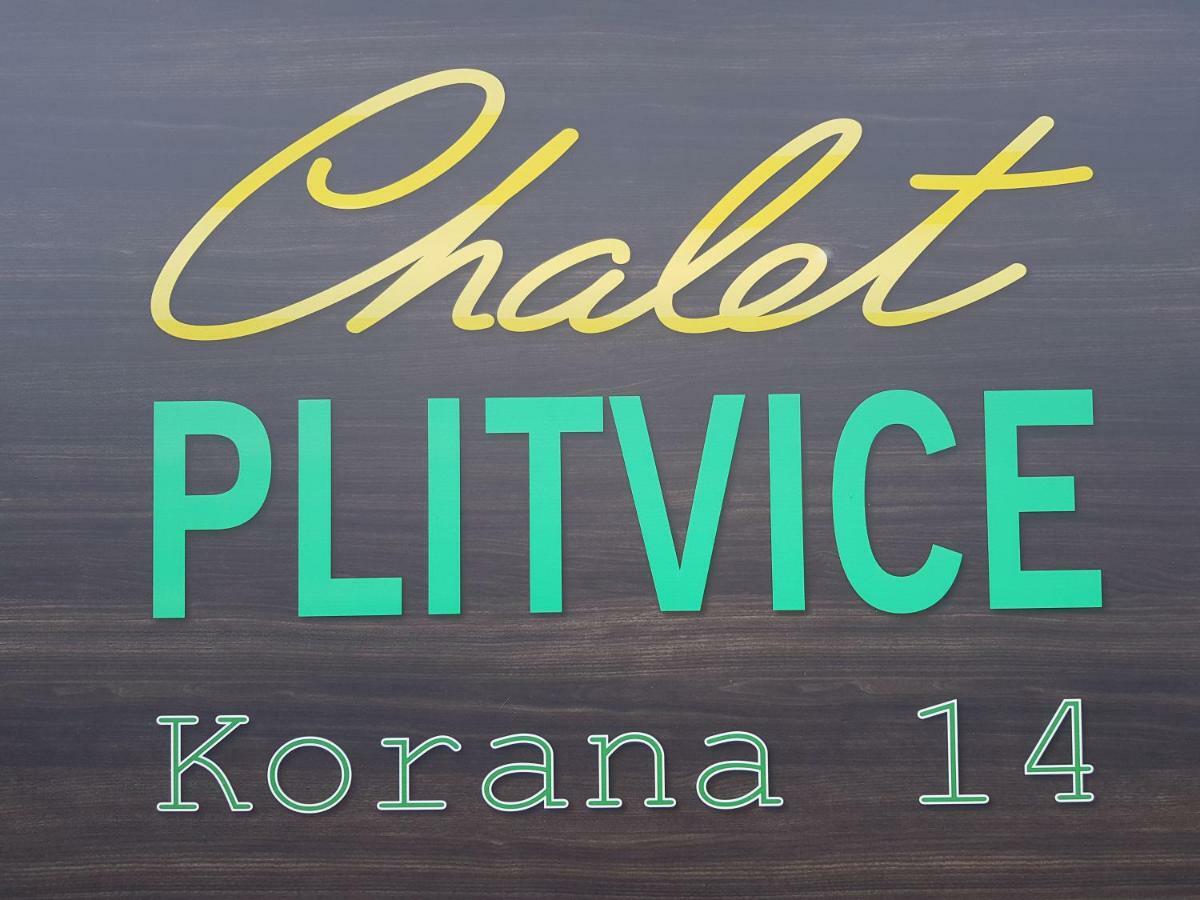 Plitvice Chalet Villa Korana Exterior foto