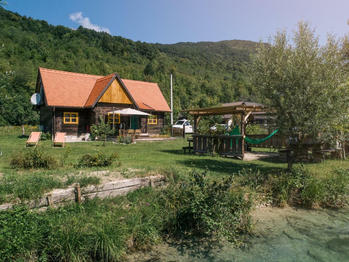 Plitvice Chalet Villa Korana Exterior foto